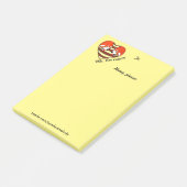Post-it® Red Panda Coeur d'amour (Incliné)