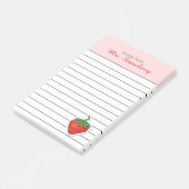 Post-it® Red Sweet Strawberry - personnalisée (Incliné)