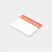 Post-it® Red Topsy Turvy (Incliné)