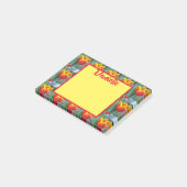 Post-it® Red Tulip photo Femme Nom Post It Notes (Incliné)