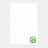 Post-it® Réduire la réutilisation Recycle! (Devant)