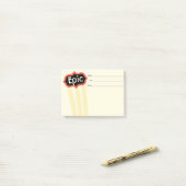 Post-it® Références épiques de reconnaissance par les pairs (Sur un bureau)