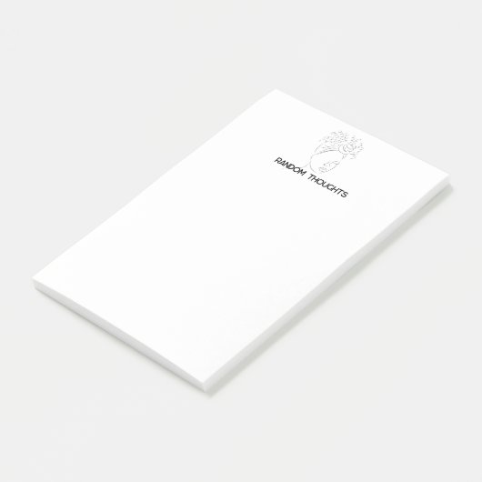 Post-it® Réflexions aléatoires Notes post-it (Incliné)