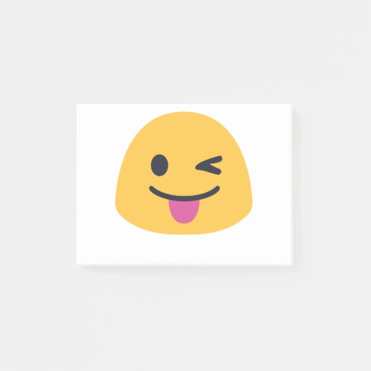 Post-it® Refroidi les yeux de la langue (Devant)