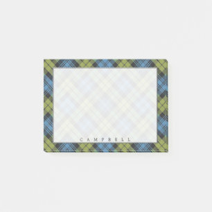 Post-it® Regal Scottish Campbell Family Tartan
