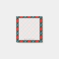 Regal Scottish Clan MacLea Livingstone Tartan