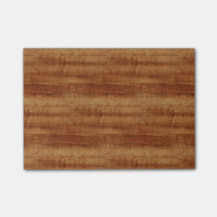 Post-it® Regard du bois de grain d'acacia bouclé de Koa