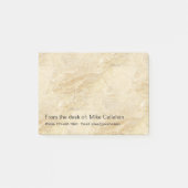 Post-it® Regard en pierre moderne du bureau de (Devant)