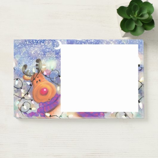 Post-it® Reinder de Noël (Bureau)