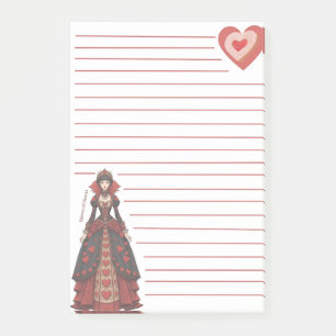 Post-it® Reine de Cœur Lignée