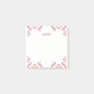 Post-it® Reine des Coeurs - Rouge
