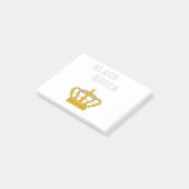 Post-it® reine noire (Incliné)