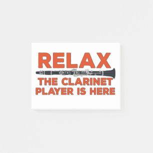 Post-it® Relax The Clarinet Player is Here