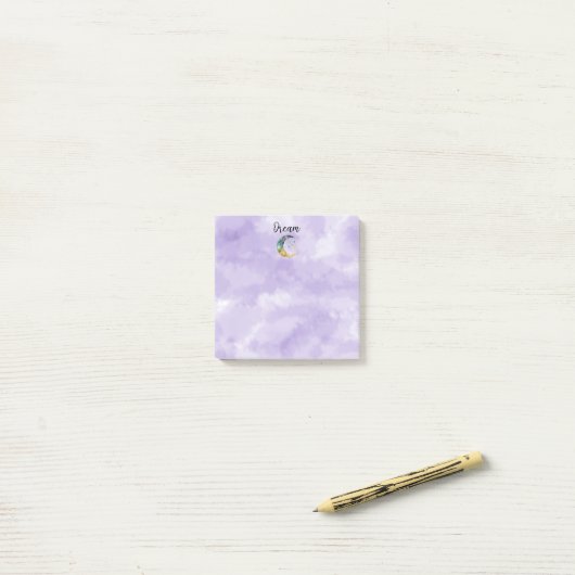 Post-it® Remarque à coller de rêve (Sur un bureau)