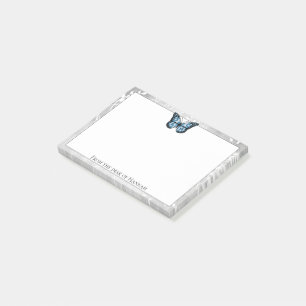 Post-it® Remarques Bleues Bleues brillantes