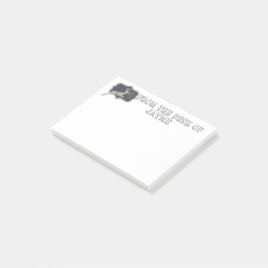 Post-it® Remarques du bureau de démarrage (Incliné)