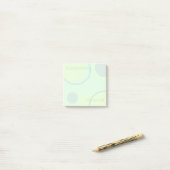 Post-it® Remarques spéciales à coller vert à la menthe (Sur un bureau)