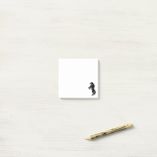 Post-it® Remarques sur le cheval (Sur un bureau)