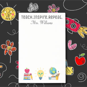 Post-it® Remerciement aux enseignants Enseigner Inspirer Ré