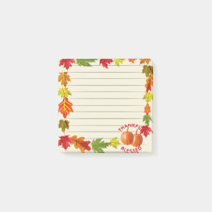 Post-it® Remerciements et bienheureux Post-it Note
