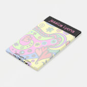 Post-it® Remous personnalisés de notes de post-it, coeurs, (Incliné)