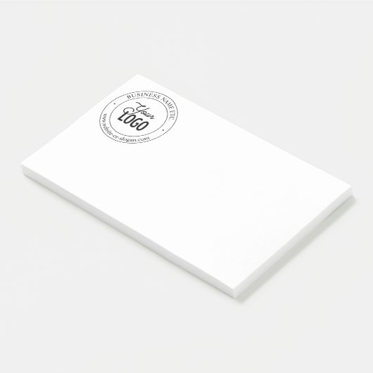 Post-it® Remplacement et personnalisation faciles du logo (Incliné)