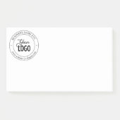Post-it® Remplacement et personnalisation faciles du logo (Devant)