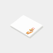 Post-it® Renard animal de dessin animé mignon (Incliné)