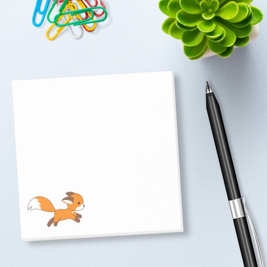 Post-it® Renard courant mignon