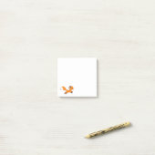 Post-it® Renard courant mignon (Sur un bureau)