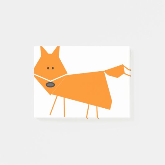 Post-it® Renard orange (Devant)