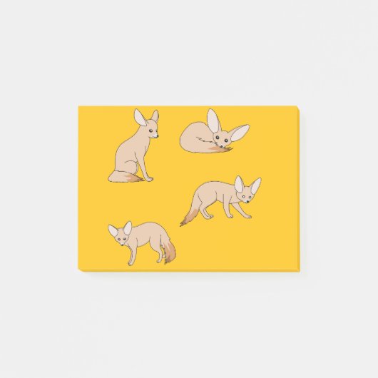 Post-it® Renards Fennecs (Devant)