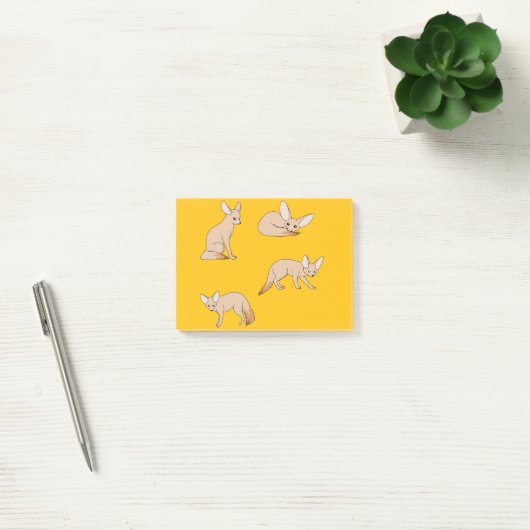 Post-it® Renards Fennecs (Bureau)