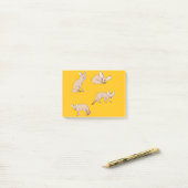 Post-it® Renards Fennecs (Sur un bureau)