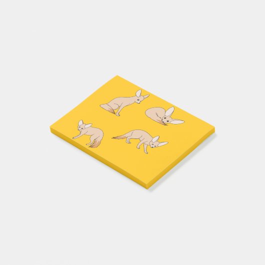 Post-it® Renards Fennecs (Incliné)