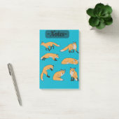Post-it® Renards roux (Bureau)