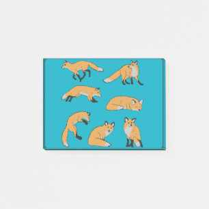 Post-it® Renards roux