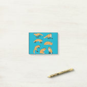 Post-it® Renards roux (Sur un bureau)