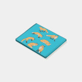 Post-it® Renards roux (Incliné)