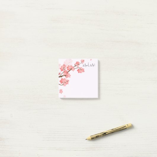Post-it® Rencontrez-moi (Sur un bureau)