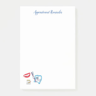 Post-it® Rendez-vous chez le dentiste Notes