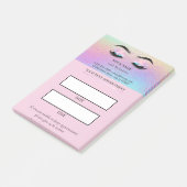 Post-it® Rendez-vous de cils holographiques (Incliné)