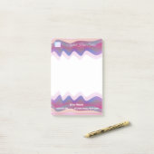 Post-it® Rendez-vous hebdomadaire d'affaires Notes de post- (Sur un bureau)