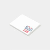 Post-it® Rendre la violence politique incorrecte (Incliné)