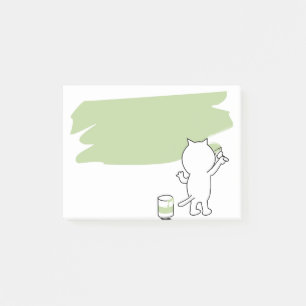 Post-it® Renovation Paint The Labor Banner Cat Creativity