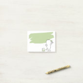 Post-it® Renovation Paint The Labor Banner Cat Creativity (Sur un bureau)