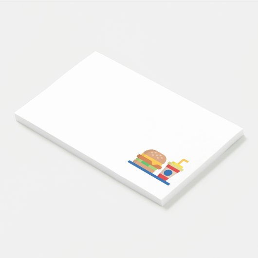 Post-it® Repas Burger (Incliné)