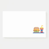 Post-it® Repas Burger (Devant)