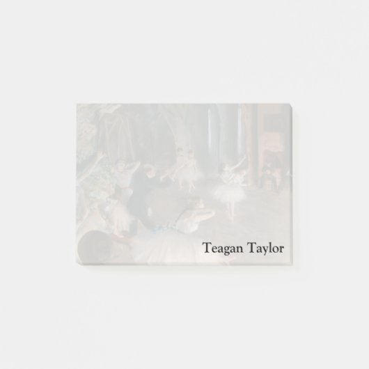 Post-it® Répétition d'étape d'Edgar Degas | (Devant)
