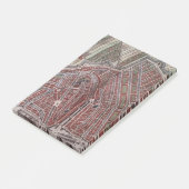 Post-it® Réplique carte de la ville d'Amsterdam 1652 (Incliné)